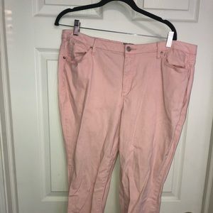 Pink jeans